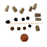 16 PIECES - BULK MIX LOT - AS IS - Guru Bead Caps Only - Mala Making Supply - GB124B