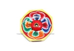 Handmade Lotus Floral Design Wood Incense Burner -IB89
