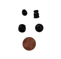 2 SETS - Black Bone Inlaid Tibetan Guru Bead Sets - Tibetan Mala Guru Beads - 3 Hole Guru Beads - Mala Making Supply - GB123X