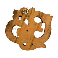 Tibetan OM Mantra Handcrafted Wall Plaque - HC50C