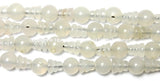 2 SETS Tibetan Moonstone Guru Bead Sets - Mala Making Supply - Tibetan Guru Beads - GB33-2