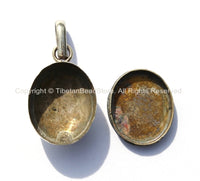 Kalachakra Tibetan Ghau Prayer Box Amulet Pendant - Handmade Buddhist Meditation Yoga Jewelry - WM3360