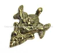 TibetanBeadStore's Custom Design Tibetan Garuda Charm Protection Amulet Pendant - Garuda Snake-Eating Bird King Tibetan Talisman - WM4800