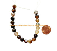 Agate Gemstone Beads Strand - 8mm Size Beads - Beads - Spacer Beads Gemstone Beads - GS81