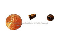Tigers Eye Guru Bead Set - Tibetan Guru Beads - Mala Making Supply- 3 Hole Guru Bead- Tibetan Tigers Eye Guru Bead Set - GB21S-1