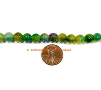 8mm Jade Round Beads - 1 STRAND Round Jade Beads - 15 Inches Approx 45 Beads Gemstone Beads Strand - Jewelry Making Bead Supplies - GM91