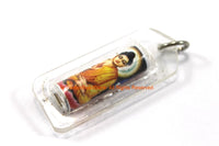 Encased Buddha & Tibetan Mantra Charm Amulet Pendant - Buddha Pendant Jewelry Supplies Nepal Tibetan Pendant- WM7720