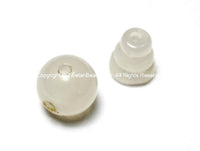 2 SETS Tibetan Moonstone Guru Bead Sets - Mala Making Supply - Tibetan Guru Beads - GB33-2