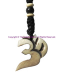 Ethnic Handmade Carved OM Mantra Design Keychain Keyring - Handmade Ethnic Keychains - KC102