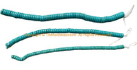 Turquoise Heishi Disc Shape Gemstone Spacer Beads Strand - 8mm Size Beads - Gemstone Beads - GS22