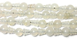 5 SETS Tibetan Moonstone Guru Bead Sets - Mala Making Supply - Tibetan Guru Beads - GB33-5