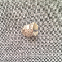 Sterling Silver Ethnic Tribal Elephant Shield Ring - Beautiful Handmade Large Silver Band Ring Unisex Adjustable Size Tribal Ring - R262-6