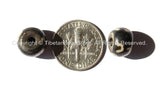 20 BEADS Om Mantra Tibetan Bone Beads - Om Aum Ohm - Tibetan Beads Nepalese Beads - TibetanBeadStore - B1589-20