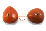 2 BEADS LARGE Tibetan Amber Copal Resin Beads - Ethnic Tibetan Copal Amber Resin Beads - TibetanBeadStore - B3329