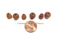 Sandalwood Guru Bead Set - 1 SET - Nepalese Sandalwood Guru Beads - Nepal Tibetan Mala Making Supplies - Natural Sandalwood - GB51-1
