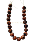 Natural Gemstone Beads Strand - Mixed Color Blue Gold Sandstone 8mm Size Beads - Beads - Spacer Beads Gemstone Beads - GS30