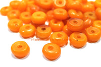10 BEADS TIBETAN CORAL RESIN BEADS - B3250-10