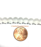 8mm Matte Crystal Round Beads - 1 STRAND Round Beads - 15 Inches Approx 55 Beads Gemstone Beads Strand - Jewelry Making Supplies - GM92