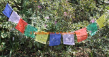 Set of 50 Panels - Small Tibetan Lungta Wind Horse Prayer Flags - D15