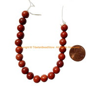 Natural Gemstone Beads Strand - Beads - Red Jasper Gemstone Beads - GS15