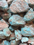 High Grade, Kingman Arizona Natural Turquoise Rough - 1 lb - Lapidary Rough American Turquoise - Item#KAT88-1