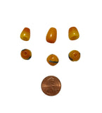 3 SETS Tibetan Resin Guru Bead Set with Inlays - Tibetan Guru Beads - Inlaid Resin Guru Beads - Mala Supplies - GB53B-3