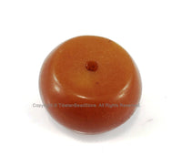 LARGE Tibetan Amber Copal Resin Bead - Ethnic Tibetan Copal Amber Resin Beads - 1 BEAD- TibetanBeadStore - A3262
