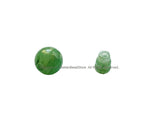 1 Set - 10mm Size Natural Green Jade 3 Hole Guru Bead Set - Guru Beads - Mala Making Supplies - GB98-1