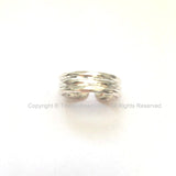 Beautiful Tribal Banded Silver Ring - Adjustable Silver Ring - Silver Band - Unisex Triple Band Silver Ring - Handmade Silver Ring - R260-6A