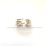 Beautiful Tribal Banded Silver Ring - Adjustable Silver Ring - Silver Band - Unisex Triple Band Silver Ring - Handmade Silver Ring - R260-6B