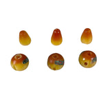 3 SETS Tibetan Resin Guru Bead Set with Inlays - Tibetan Guru Beads - Inlaid Resin Guru Beads - Mala Supplies - GB100Q-3