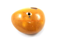 LARGE Tibetan Amber Copal Resin Bead - Ethnic Tibetan Honey Amber Resin Bead - TibetanBeadStore - B3323