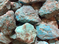 High Grade, Kingman Arizona Natural Turquoise Rough - 1 lb - Lapidary Rough American Turquoise - Item#KAT88-1