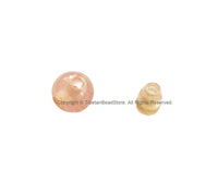 1 Set - 10mm Size Natural Rose Quartz 3 Hole Guru Bead Set - Guru Beads - Mala Making Supplies - GB99-1