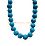 Howlite Turquoise Gemstone Beads Strand - 8mm Size Beads - Beads - Spacer Beads Gemstone Beads - GS28