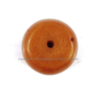 LARGE Tibetan Amber Copal Resin Bead - Ethnic Tibetan Copal Amber Resin Beads - 1 BEAD- TibetanBeadStore - A3261