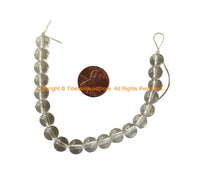 Natural Quartz Gemstone Beads Strand - Quartz Beads - Crystal Quartz Beads - GS15
