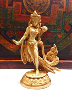 Beautiful Standing Tara Statue from Nepal - Buddhist Tara Statue - Dharma Altar Supplies - HC145W