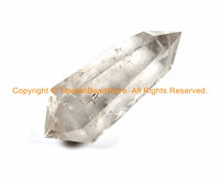 LARGE Double Point Polished Himalayan Crystal Quartz - Tibetan Natural Healing Crystal Quartz - B2958