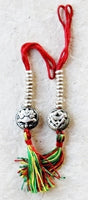 Tibetan Prayer Beads Mala Counters with Auspicious Symbols - Handmade Tibetan Prayer Beads Mala Making Supplies - T1
