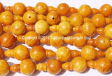 5 SETS Tibetan Amber Copal Resin Guru Bead Sets - Guru Beads & Bead Caps - 18mm - Mala Making Supplies - GB30-5