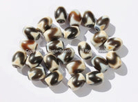 2 BEADS - Tibetan Dzi Beads - Ethnic Tribal Tibetan Etched Agate Stone Dzi Zee Zi Beads - B2724-2