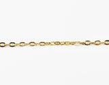 Gold Fill Link Chain 1.5mm - 5 FEET - Chains & Findings- Jewelry Chains- Gold Fill Chains - TibetanBeadStore  Jewelry Supplies - C33-5