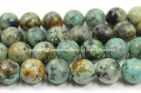 20 BEADS - 10mm Size Turquoise Beads - TibetanBeadStore Turquoise Beads - Jewelry & Beading Supplies - Round Turquoise Beads - B2882-20