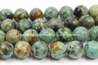 10 BEADS - 10mm Size Turquoise Beads - TibetanBeadStore Turquoise Beads - Jewelry & Beading Supplies - Round Turquoise Beads - B2882-10