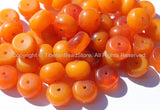 Tibetan Beads - 10 beads Tibetan Small Amber Copal Resin Beads - Ethnic Tibetan Honey Amber Resin Beads - Tibetan Bead Store - B1197B-10
