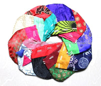 Set of 1 Regular Size Handmade Tibetan Drawstring Fabric Purse- Ethnic Nepalese Tibetan Gift Pouches Bags Purses TibetanBeadStore- BP8-1