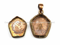 Nepalese Tibetan Kalachakra Mantra Ghau Prayer Box Amulet Pendant- Tibetan Copper Ghau- Yoga Jewelry Nepal Ghau Tibetan Amulet- WM5749