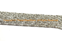18 inch Finished Silver Plated Chain 1.5mm S-Hook Clasp - 18" Silver Plated Chain - CN38-18 - TibetanBeadStore