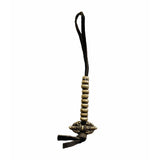 High Quality Tibetan Vajra Dorje Handmade Brass Counter on Leather Cord - T88-1